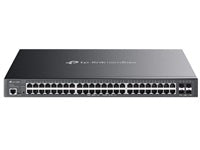 TP-Link Omada SG3428XMP switch Gestionado L2+ Gigabit Ethernet (10/100/1000) Energía sobre Ethernet (PoE) 1U Negro