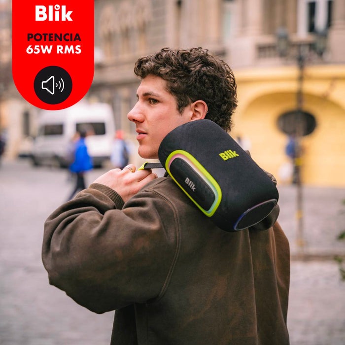 Altavoz Portátil Inalámbrico con Bajos Blik Hype-U3