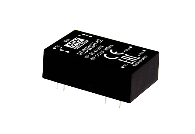 Conversor DC-DC módulo DIP ferroviario Vin 43 a 160VDC 10W RSD-RDDW10 - 3.3V