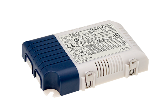 Driver LED plástico corriente PFC opcional DALI DALI-2 de 25W LCM-25 - DA2- DALI2