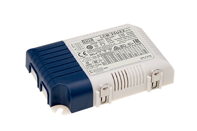 Driver LED plástico corriente PFC opcional DALI DALI-2 de 25W LCM-25 - DA - DALI