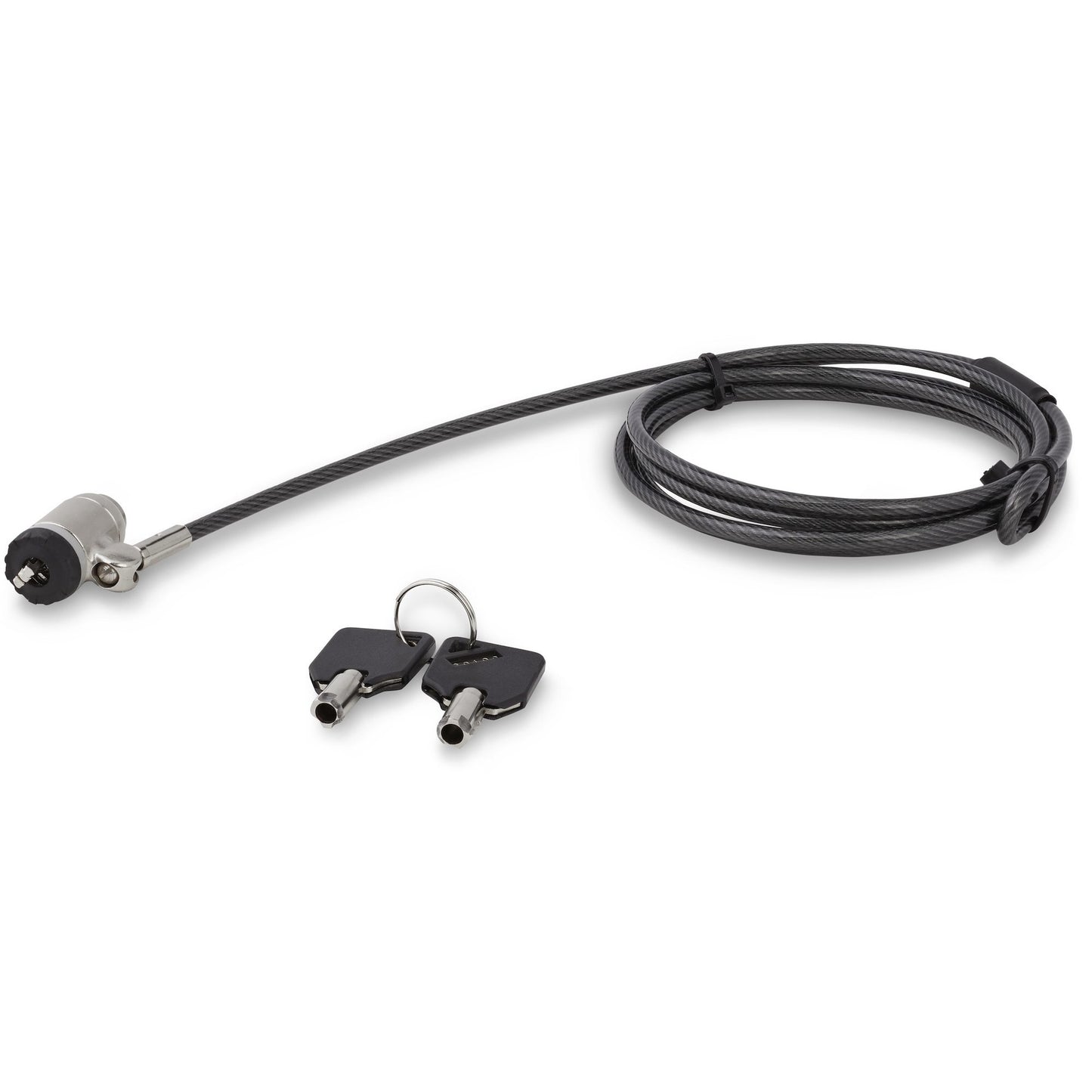 StarTech.com Candado con Cable para Portátil - con Traba de Ranura (Tipo K) - con Llave