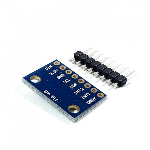 Sensor Dual de Aceleración y Campo Magnético LSM303DLHC GY-511 con Orientación Compass vista 2
