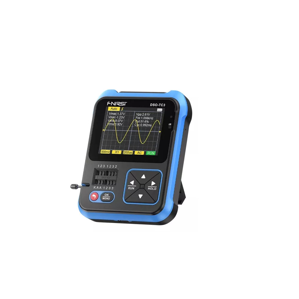 Multímetro Digital y Analizador de Transistores DSO TC3 – FNIRSI
