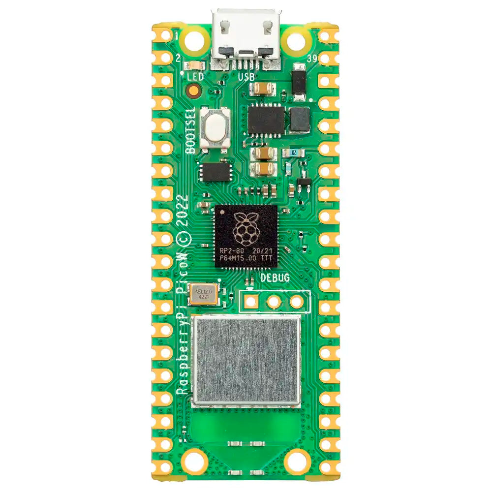 Raspberry Pi Pico W dotado de conectividad Inalámbrica