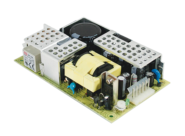 Fuente de poder open frame triple 65W RPT-65 - 24V / 5V / 12V