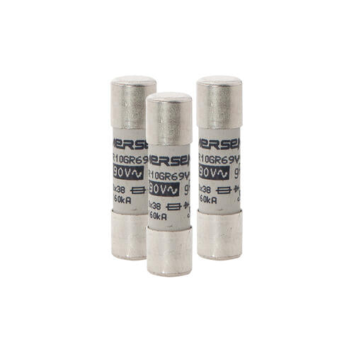 Fusible Mersen ultra rapido Protistor® tamaño 10x38 gR 690VAC 32A - 6A