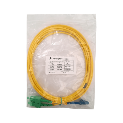 JFSAL3. 3m SC/APC-LC/UPC Monomodo SM Dúplex Latiguillo Cable Fibra 9/125um 3mm