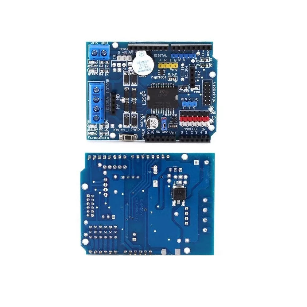 Módulo Regulador Doble Puente H L298p compatible con Arduino