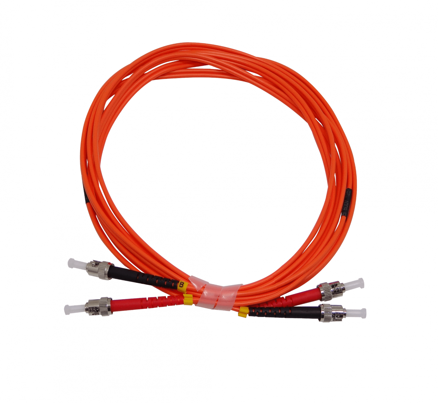 JFMTT3. 3 metros ST-ST OM1 Multimodo MM Dúplex Cable puente de fibra 62.5/125um LSZH