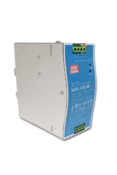 Fuente de poder Riel DIN metálica 240W NDR-240 - 48V