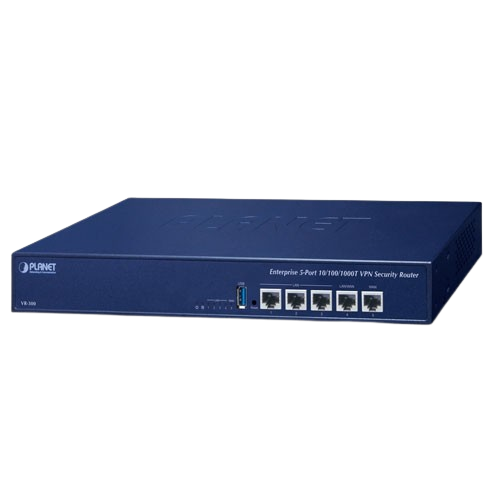 Enrutador de seguridad VPN empresarial de 5 puertos 10/100/1000T