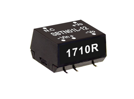 Conversor DC-DC SMD no regulado 1W SBTN01 - 4.5 a 5.5VDC - 15V