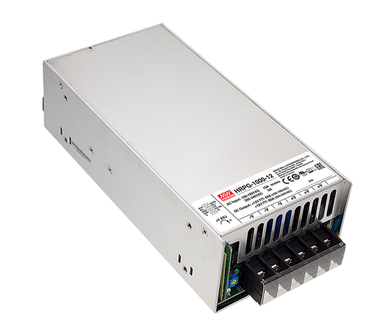 Fuente de poder Gabinete 1000W 1 Salida HRPG-1000 - 12V