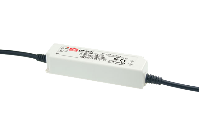 Driver LED plástico voltaje PFC IP67 25W LPF-25 - 48V