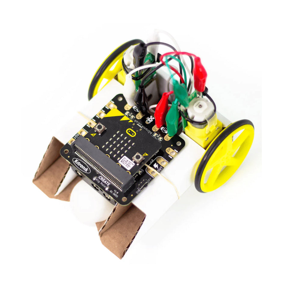 Conjunto Educativo de Robótica Básica para Plataforma BBC micro:bit – Kitronik