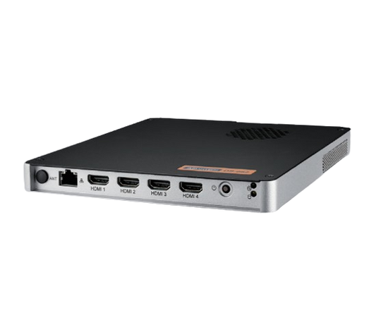 Digital Signage Player Ultra Delgado DS-082 AMD Ryzen R1606G Fanless 3 HDMI 4K