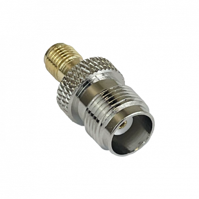 SHTH CONECTOR-HEMBRA-SMA A CONECTOR-HEMBRA-TNC ADAPTADOR DE UNION COAXIAL RADIOFRECUENCIA