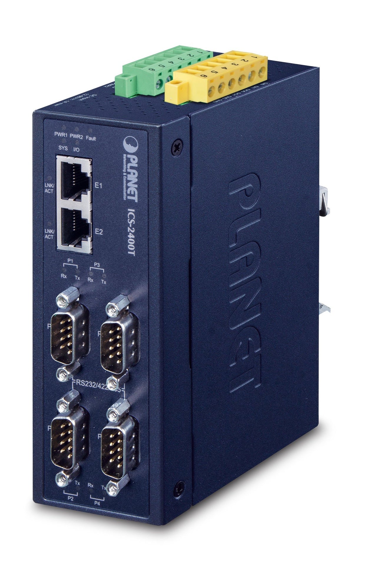 Servidor de Dispositivo Serie Industrial RS232/RS422/RS485 de 4 Puertos