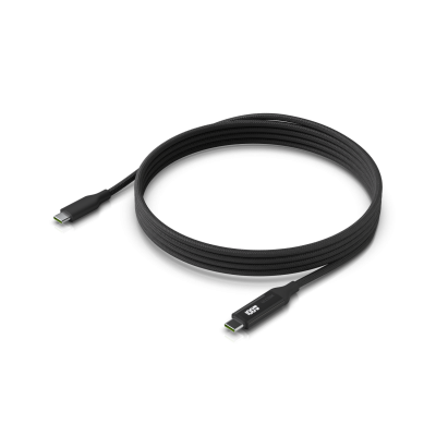CC1-U UBIQUITI 1mt mini Display consumo 100W USB-C Macho-Macho Cable Trenzado