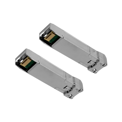 S+2733LC10D MIKROTIK 10G 1-LC 10km Par de módulos SFP WDM bidireccional 1270nm/1330nm con DDM