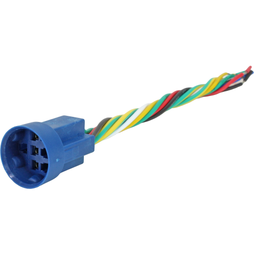 Zócalo para pulsadores y botones con cable 15cm serie AV_SQ - Ø 22mm