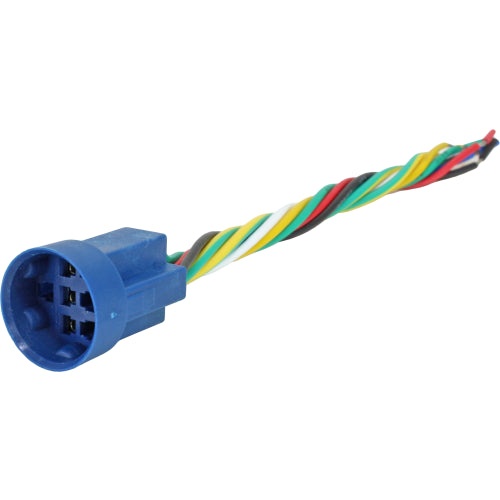 Zócalo para pulsadores y botones con cable 15cm serie AV_SQ - Ø 19mm