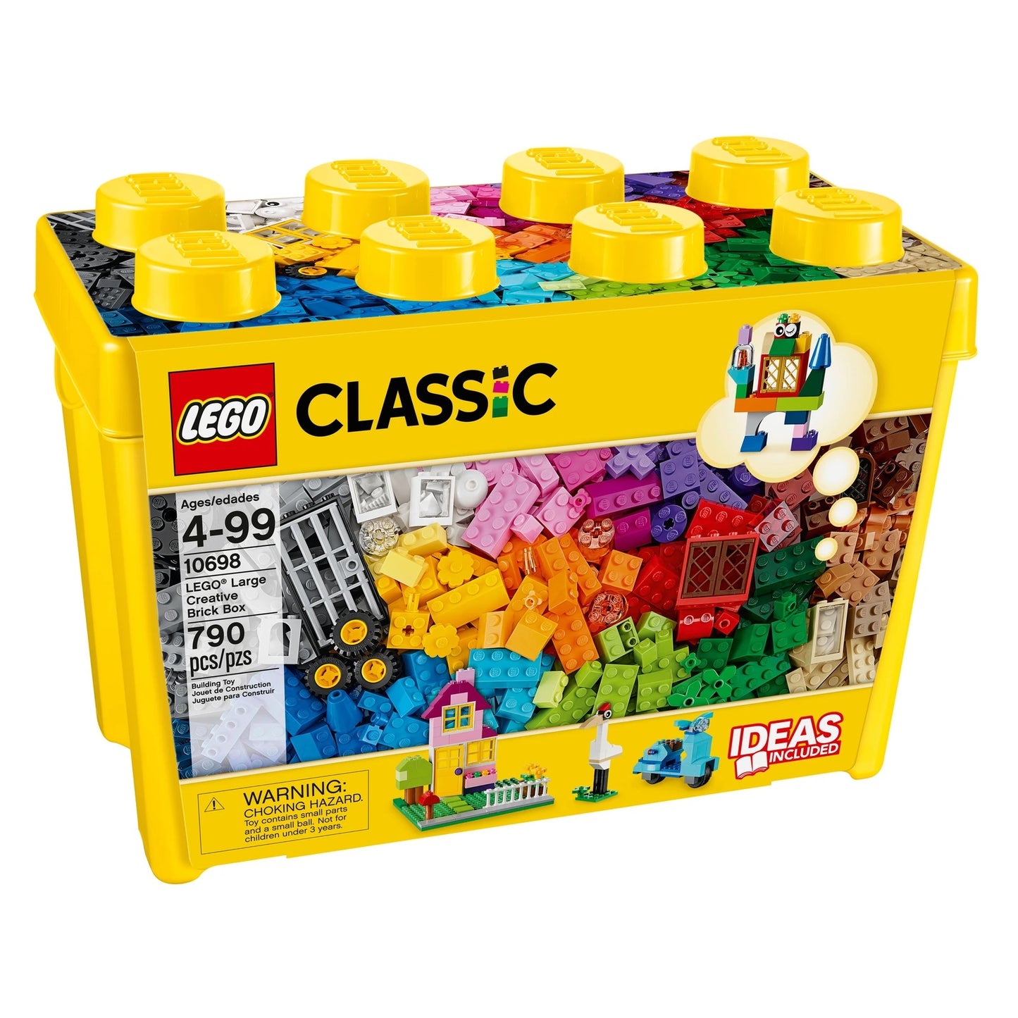 LEGO Classic Spacious Box of Imaginative Building Blocks – Contenedor Amplio de Bloques de Construcción Imaginativos