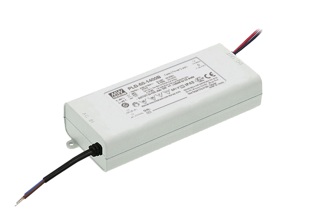Driver LED plástico corriente PFC 60W PLD-60 - 700mA (comúnmente usado)