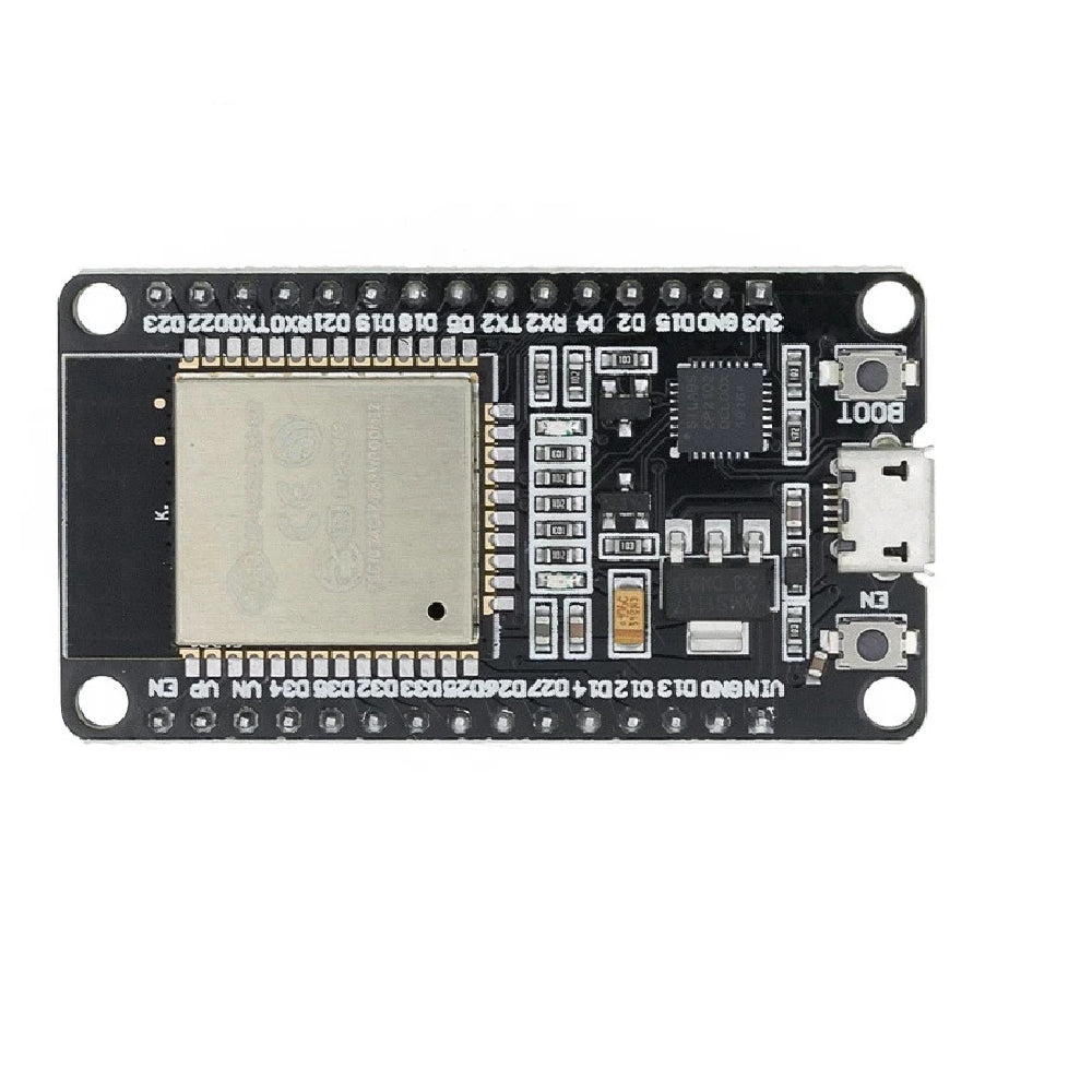 Placa Microcontroladora ESP32 de treinta Contactos con Conectividad Inalámbrica y Tecnología Bluetooth