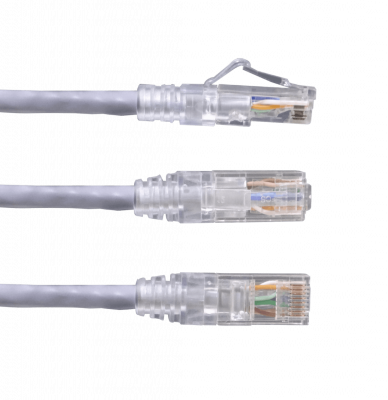 CP6G-1F. FURUKAWA Latiguillo de red RJ45 Categoría 6 U/UTP LSZH de 1 metro, color gris, referencia Gigalan 35123241