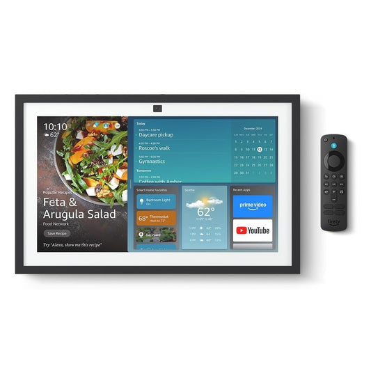 Pantalla digital inteligente Amazon Echo Show 15 versión 2 de 15.6″ resolución Full HD con asistente Alexa