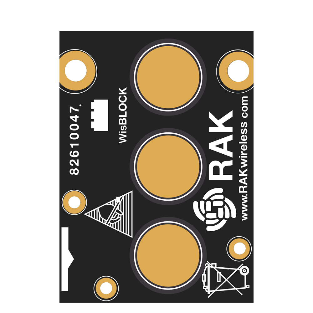 3 Channel Touch Pad Module Microchip CAP1293 RAK14002