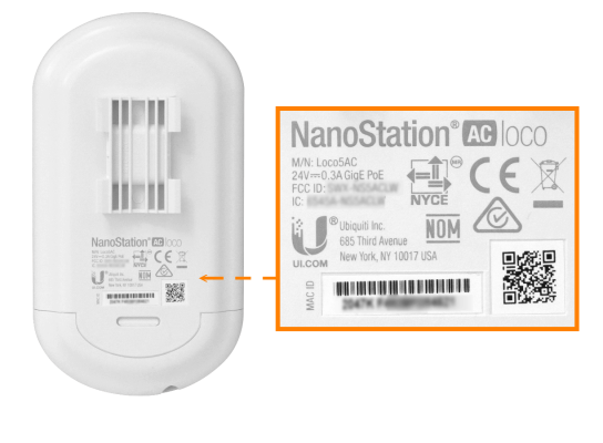 LOCO5AC-5 UBIQUITI 5-unids 5GHz 13dBi 1-1000-RJ45 req-PoE24V 2x2 CPE/AP NS-5ACL