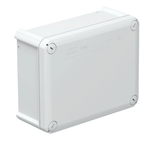 Caja de derivación T 160 OE, ciega, 190x150x77 mm, IP66
