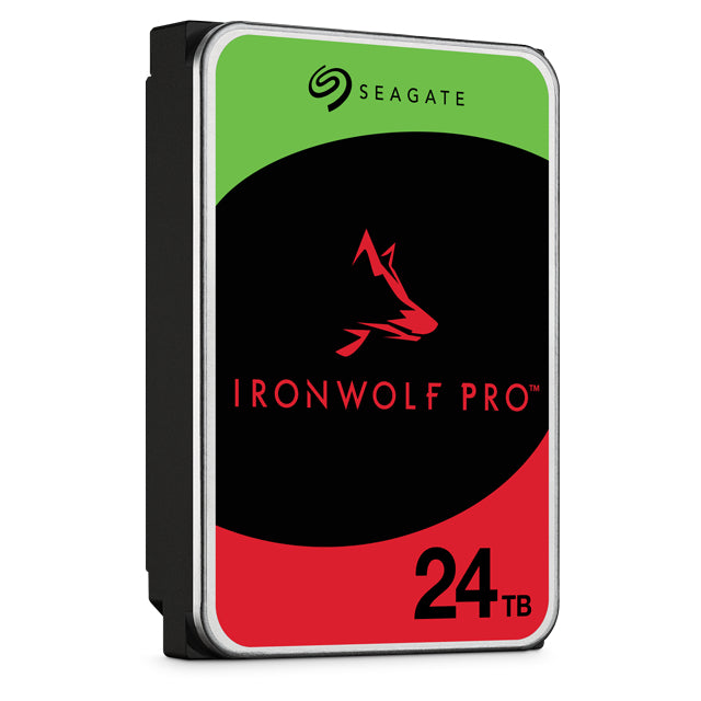Seagate IronWolf Pro ST24000NT002 disco duro interno 24 TB 7200 RPM 512 MB 3.5" Serial ATA III