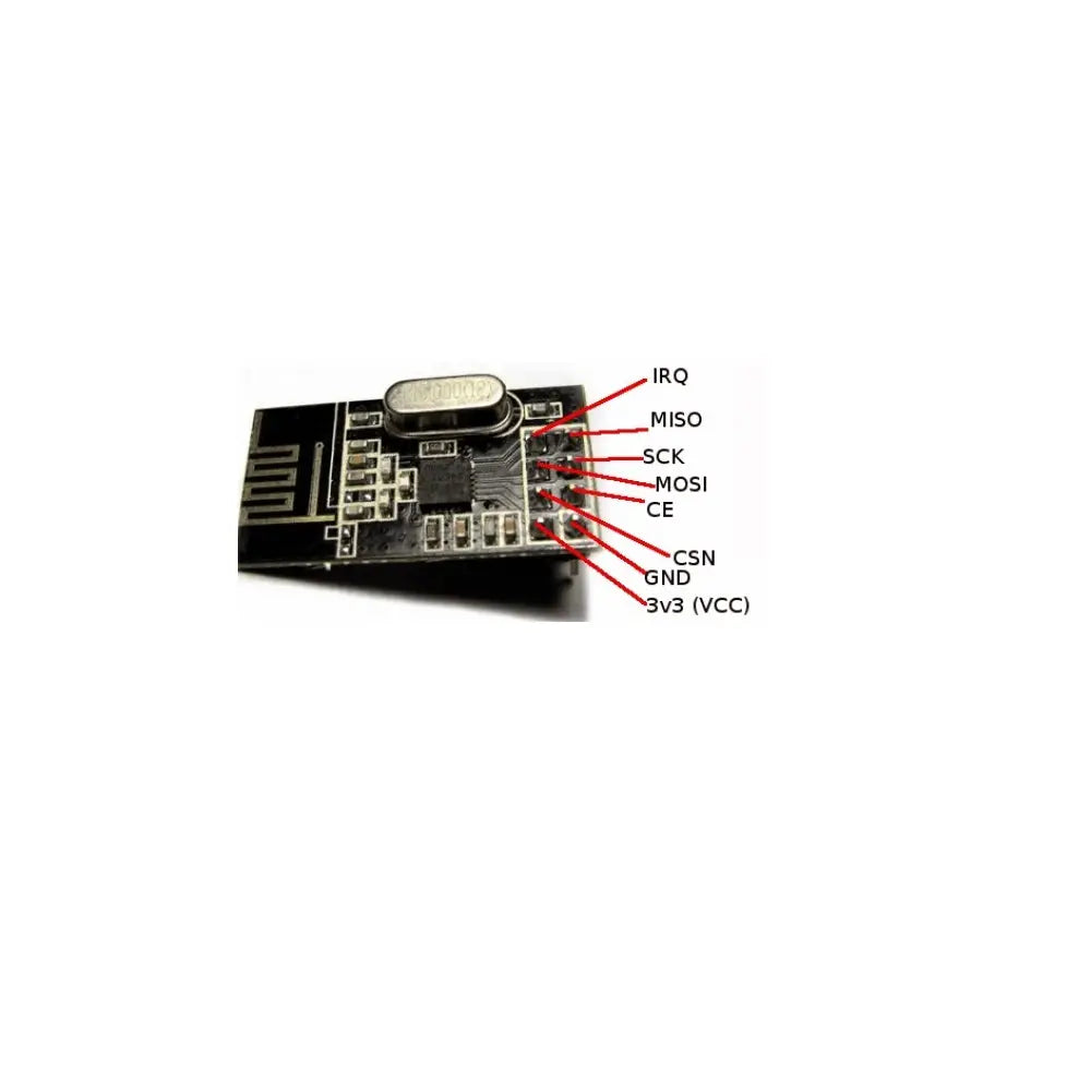 Transceptor RF de 2.4 Ghz modelo nRF24L01+
