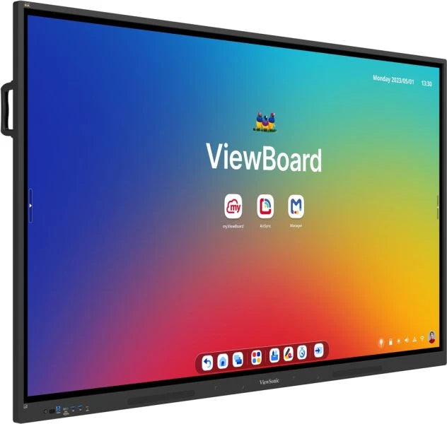 Viewsonic IFP8634 pizarra blanca interactiva 2,18 m (86") 3840 x 2160 Pixeles Pantalla táctil Negro