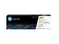 HP 222X HIGH YIELD YELLOW ORIGINAL LASERJET TONER CARTRIDGE