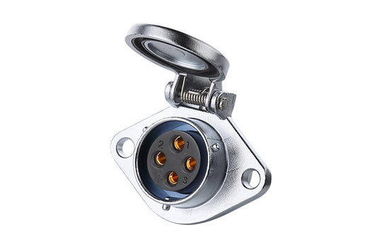 Conector Serie YA-20 Hembra 4 Socket Soldar CNLINKO