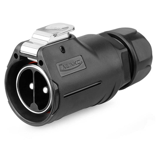 Conector Serie LP-28 Macho 2 Pines Bloqueo CNLINKO