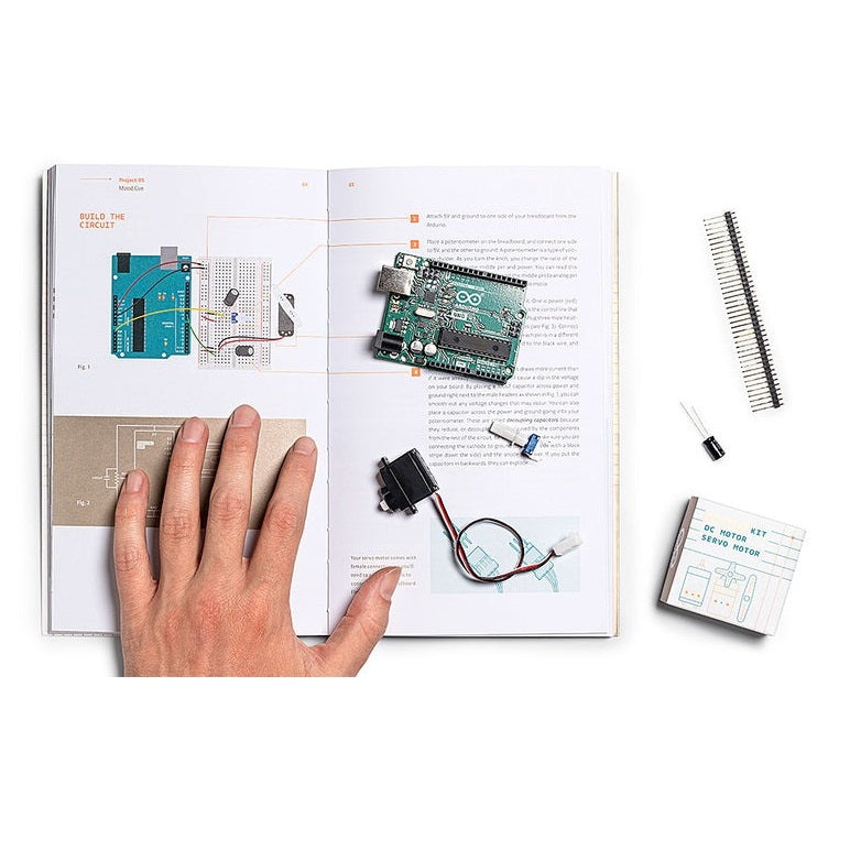 Kit iniciación Arduino con documentación en español y validación de autenticidad