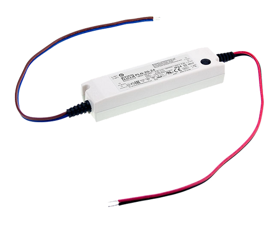 Driver LED plástico voltaje PFC 20W PLN-20 - 48V