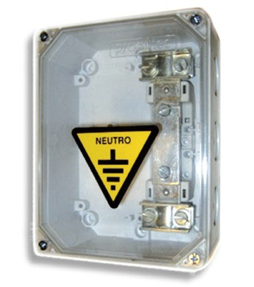 Caja de seccionamiento de tierra 1 salida con tapa transparente mod: CST-CS