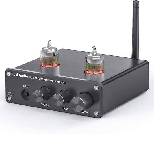 Etapa Preamplificadora para Giradiscos – Fosi Audio Box X3 con Conexión Inalámbrica