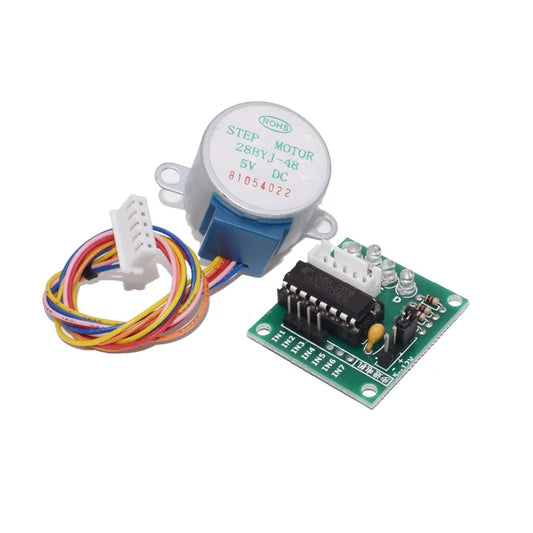 Motor Nema 28BYJ-48 Alimentación 5v con Controlador ULN2003
