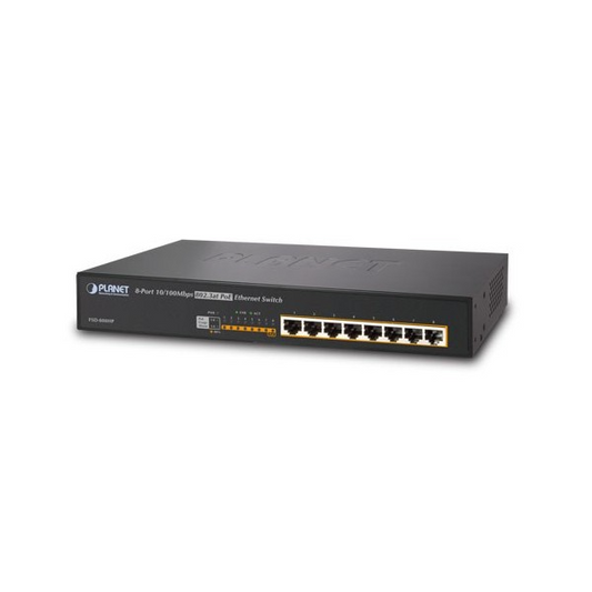 Switch 8-Port 10/100Mbps 802.3at PoE (Descontinuado)