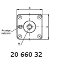 Fusible SIBA ultrarrápido aR 690V SQB1 rosca M8 - Indicador para microswitch - 400A