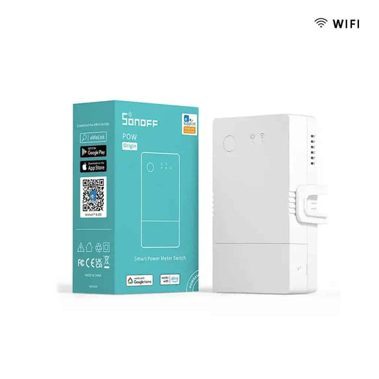 Interruptor Inteligente Sonoff POW Origin con Monitoreo de Consumo Eléctrico 16A