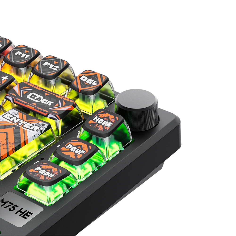 Teclado Mecánico Gamer 75% RK M75 HE con Activación Instantánea